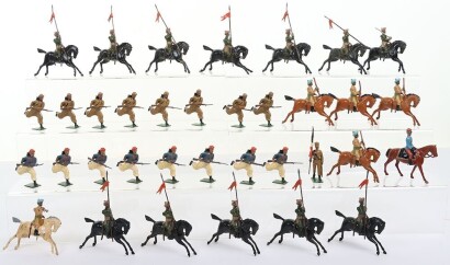 Britains mounted Indian Army and Zouaves,