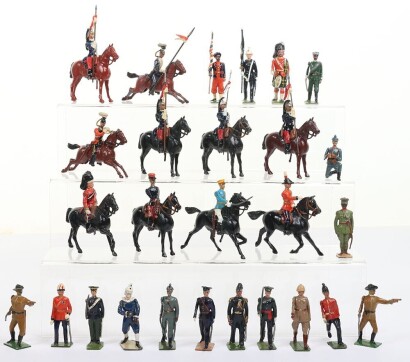Britains various Officers and other figures,