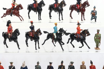 Britains various Officers and other figures, - 4