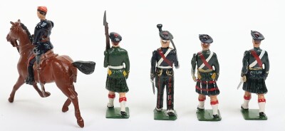 Britains Queen Elizabeth Coronation Procession Highland Officers, 1953, - 4