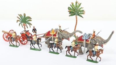 Rare Heyde No.2 size Indian Army elephant gun team, - 2