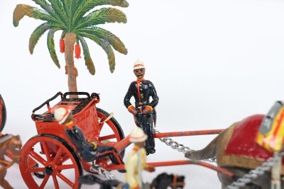 Rare Heyde No.2 size Indian Army elephant gun team, - 5