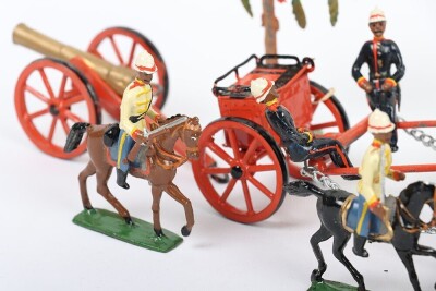 Rare Heyde No.2 size Indian Army elephant gun team, - 6