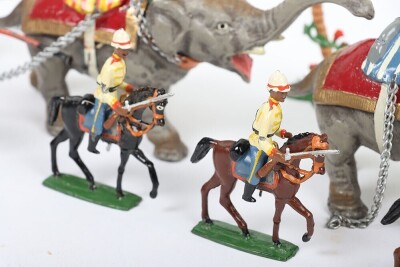 Rare Heyde No.2 size Indian Army elephant gun team, - 8