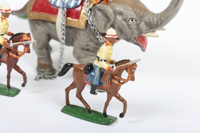 Rare Heyde No.2 size Indian Army elephant gun team, - 9