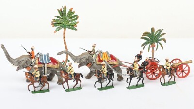 Rare Heyde No.2 size Indian Army elephant gun team, - 11