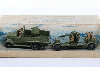 Britains 1641 Underslung Lorry with driver and 1522 Anti-Aircraft Gun - 2