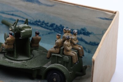 Britains 1641 Underslung Lorry with driver and 1522 Anti-Aircraft Gun - 5