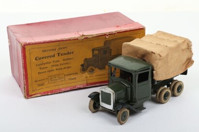 Britains No 1433, Covered Tender with rubber tyres