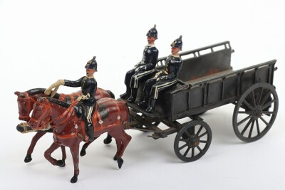 Britains set 146, Royal Army Service Corps two horse Supply Wagon - 2