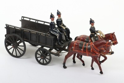 Britains set 146, Royal Army Service Corps two horse Supply Wagon - 5