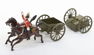 Britains set 1330, Royal Engineers General Service Limbered Wagon at the gallop - 2