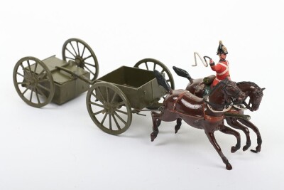 Britains set 1330, Royal Engineers General Service Limbered Wagon at the gallop - 4