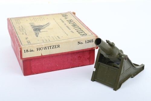 Britains set 1265, 18inch Howitzer, Mounted for Garrison Duty