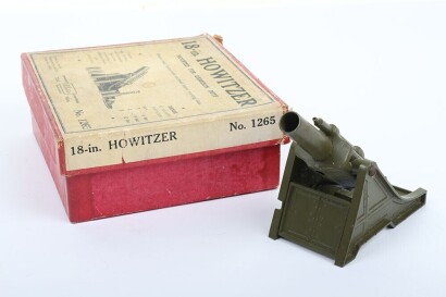 Britains set 1265, 18inch Howitzer, Mounted for Garrison Duty