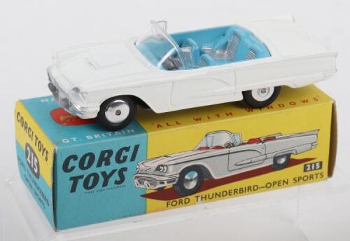 Corgi Toys 215 Ford Thunderbird Open Sports