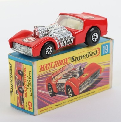 Matchbox Superfast 19b Road Dragster Rare Scorpion Label