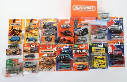 Collection of Matcbox Superfast Land Rover Models