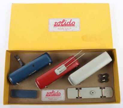 Very Rare Solido (French) Boxed Chausson Bus Construction Set