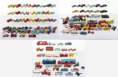 A large Quantity of Vintage Playworn Diecast