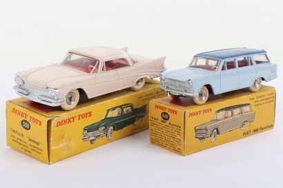 Two boxed French Dinky Toys Cars