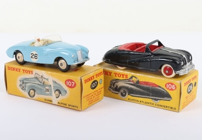 Two boxed Dinky Toys Cars