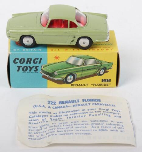 Corgi Toys 222 Renault &ldquo;Floride&rdquo;