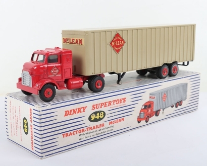Dinky Supertoys 948 Tractor-Trailer Mclean Articulated Vehicle