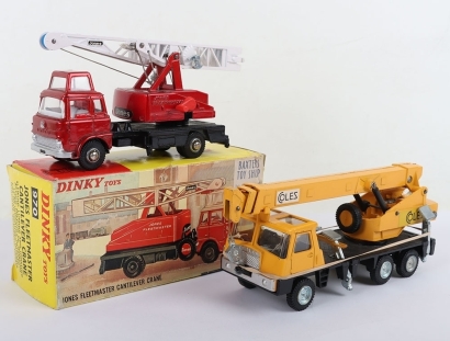 Dinky Toys 970 Bedford TK Jones Fleetmaster Cantilever Crane