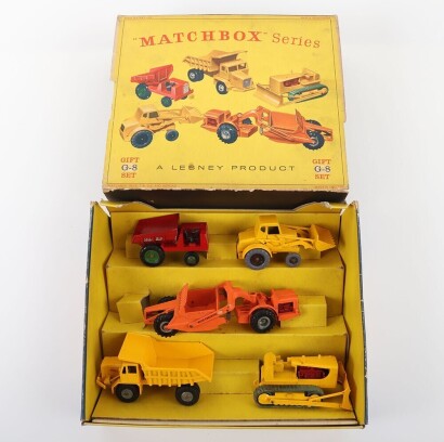 Matchbox Series King Size Civil Engineering Construction Gift Set 8