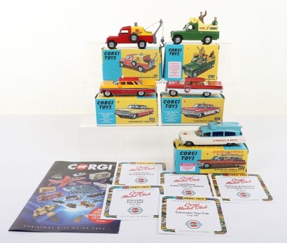 Five Corgi Model Club Models