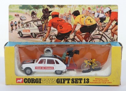 Corgi Toys Gift Set 13 Renault R16 Tour De France Paramount Film Unit