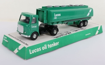 Vintage Dinky Toys Promotional A.E.C. 945 Lucas Oil Tanker