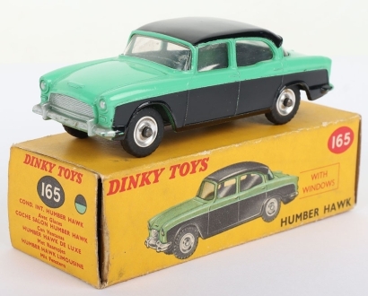 Vintage Dinky Toys 165 Humber Hawk Saloon Car