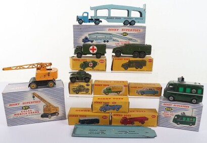 Six Vintage Boxed Dinky Toys