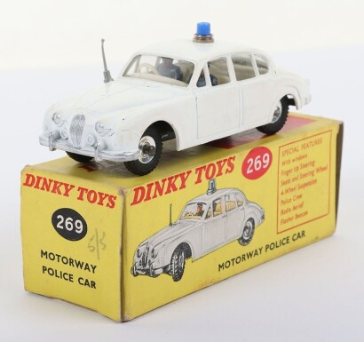 Dinky Toys 269 Jaguar Motorway Police Car