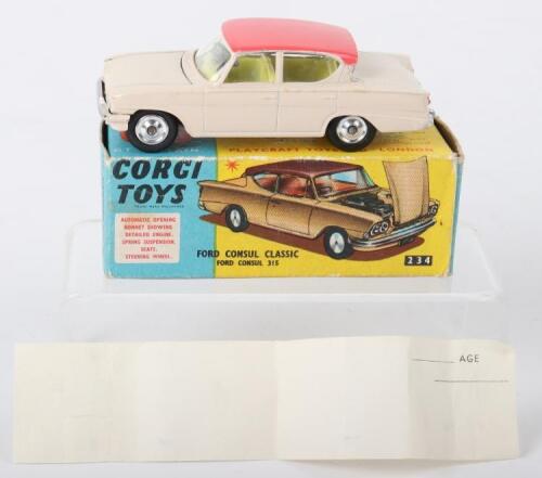 Corgi Toys 234 Ford Consul Classic