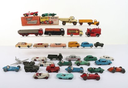 A Quantity of Playworn Vintage Dinky Toys