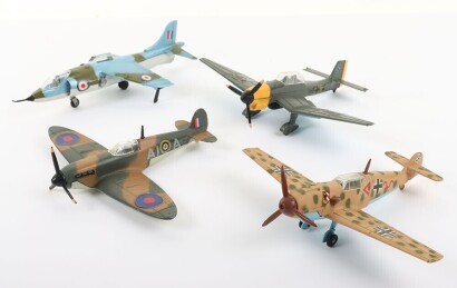 Four Unboxed Dinky Toys Aeroplanes,
