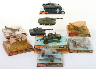 A Quantity of Military/Aircraft 1970's Dinky Toys