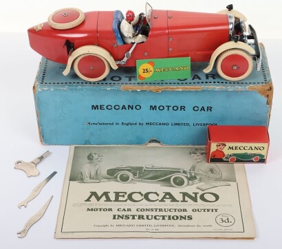 A rare boxed Meccano No.2 Motor Car Shop Display model, 1932,