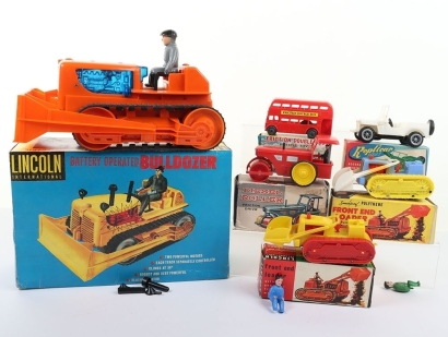 Lincoln International Battery-Operated Bulldozer