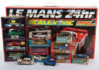A Quantity of Boxed Scalextric Slot Cars