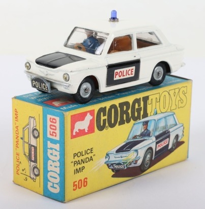 Vintage Corgi Toys 506 Police Panda Sunbeam Imp