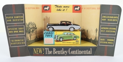 Vintage Corgi Toys 224 Bentley Continental Sports Saloon