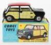 Corgi Toys 249 Mini Cooper with Deluxe Wickerwork - 2