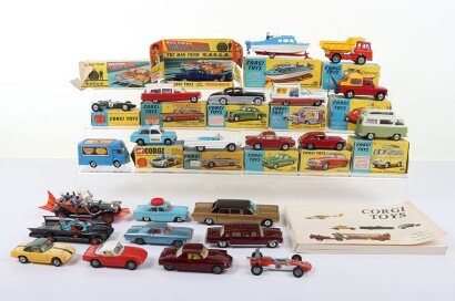A Quantity Of Vintage Corgi Toys