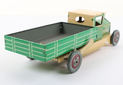A Wells-Brimtoy (England) Tinplate Four-wheeled Tipper Truck - 5