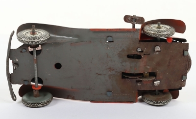 Mettoy (Gt.Britain) MG Open Tourer Tinplate Car - 9
