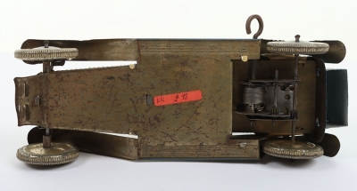 Wells (England) Rolls Royce Coupe clockwork Tinplate car - 8